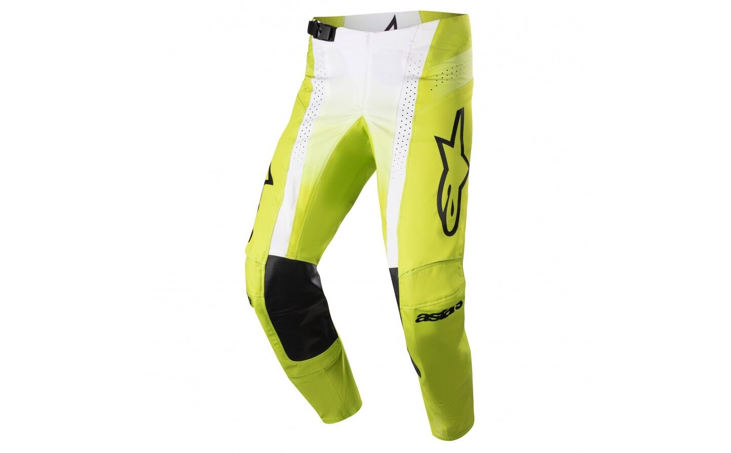 Pantalón Alpinestars Techstar Push Amarillo Fluor Blanco  3720823-552