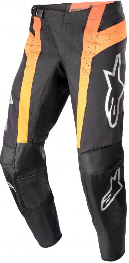 Pantalón Alpinestars Techstar Sein Negro Hot Naranja  3721123-1041