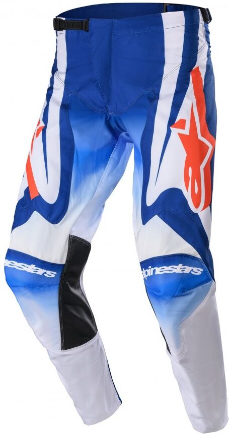 Pantalón Alpinestars Racer Semi Azul Hot Naranja  3721523-7241