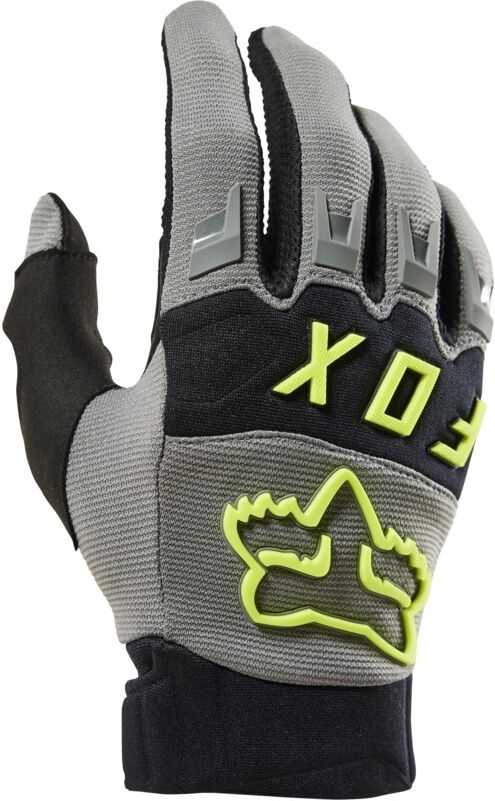 Guantes Fox Dirtpaw Ce Gris Amarillo  28698-086