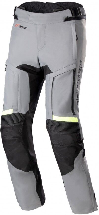 Pantalón Alpinestars Bogota' Pro Drystar 3 Seasons Gris Amarillo Fluor  3226923-