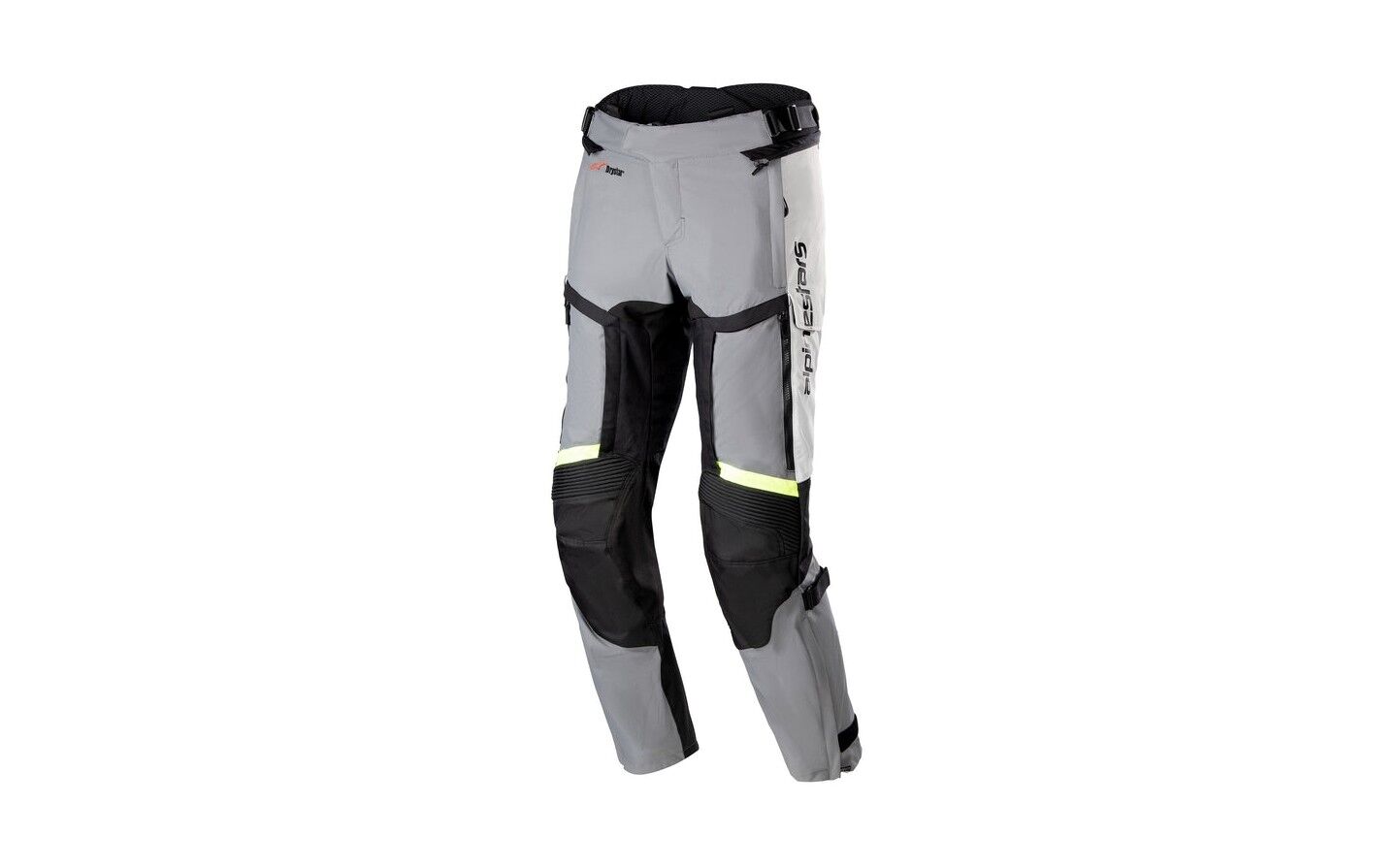 Pantalón Alpinestars Bogota' Pro Drystar 4 Seasons Gris Amarillo Fluor  3227023-