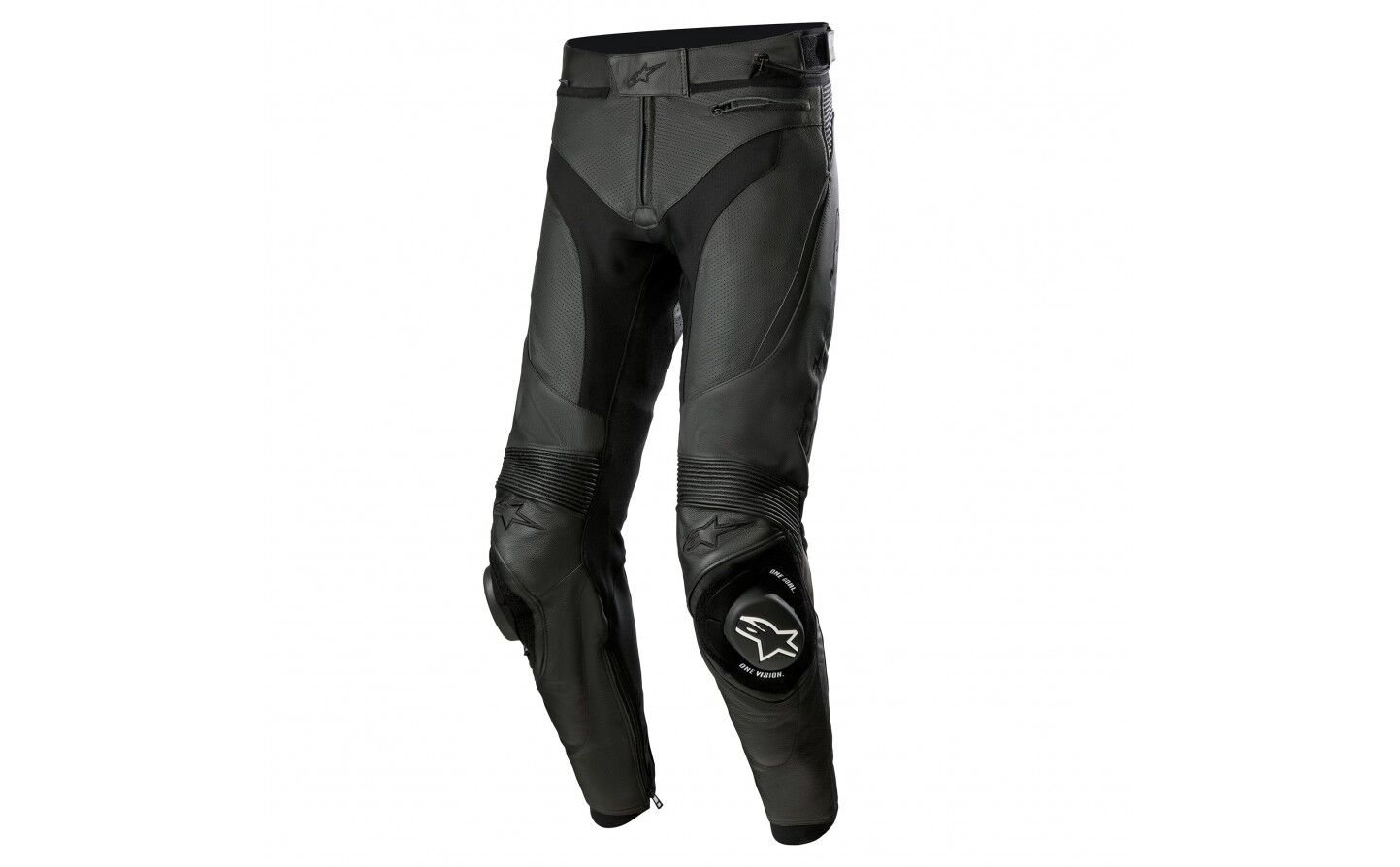 Pantalón Alpinestars Missile V3 Leather Airflow Negro  3121522-1100