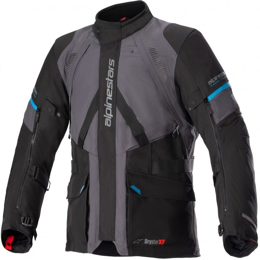 Chaqueta Alpinestars Monteira Drystar Xf Gris Negro Azul  3205123-9617