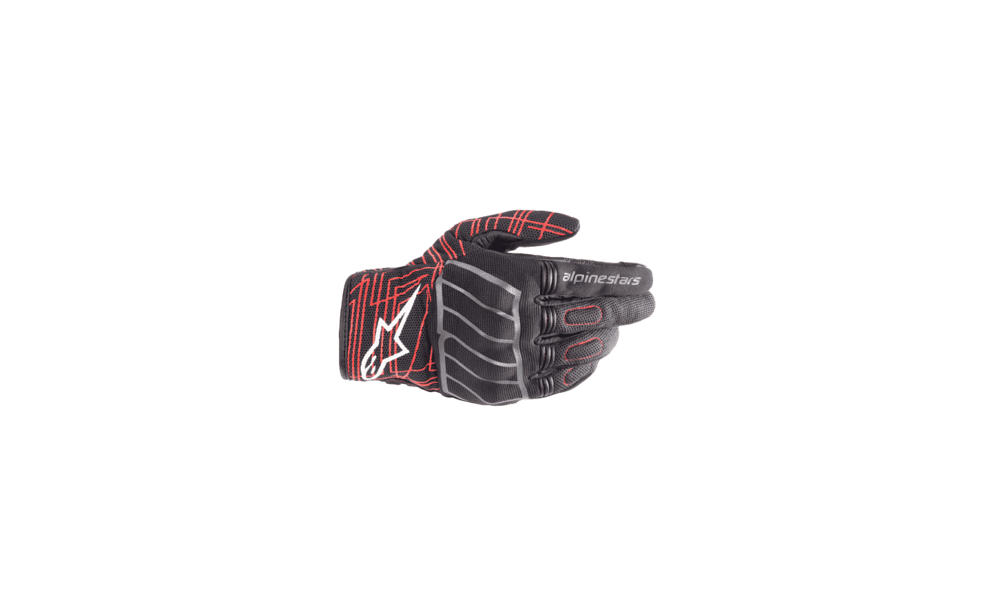 Guantes Alpinestars MM93 Losail V2 Negro Rojo  3574921-1122