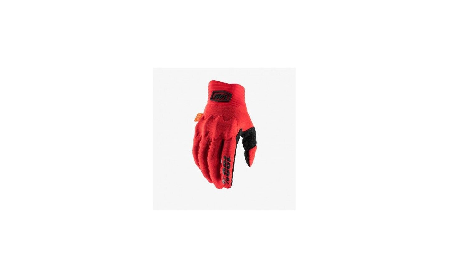 Guantes 100% Cognito Rojo Negro  1001400020