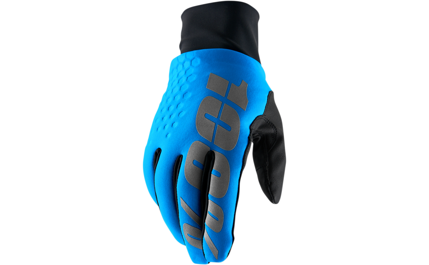 Guantes 100% Hydromatic Brisker Negro Azul  33305063