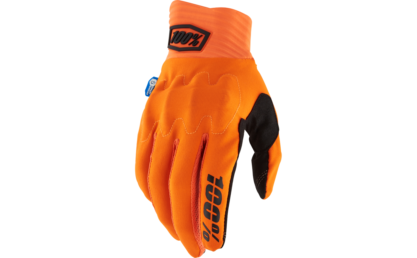 Guantes 100% Cognito Naranja Fluor  33307539