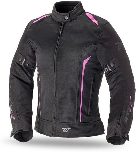 Chaqueta Seventy Mujer Sd-Jt36 Verano Touring Negro Rosa  SD23036063