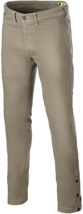 Pantalón Alpinestars Stratos Regular Fit Tech Riding Military Verde  3327823-608