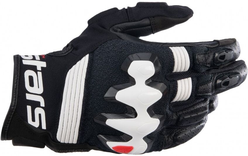 Guantes Alpinestars Halo Leather Negro Blanco  3504822-12