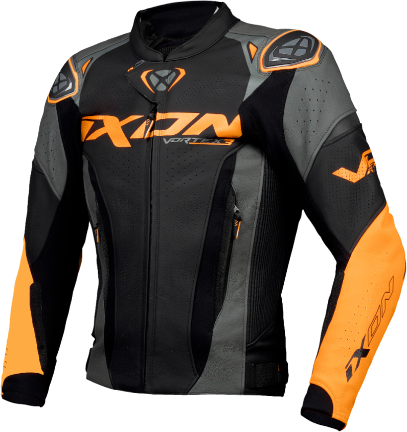 Chaqueta Ixon Vortex 3 Negro Antracita Naranja  100201059-1111