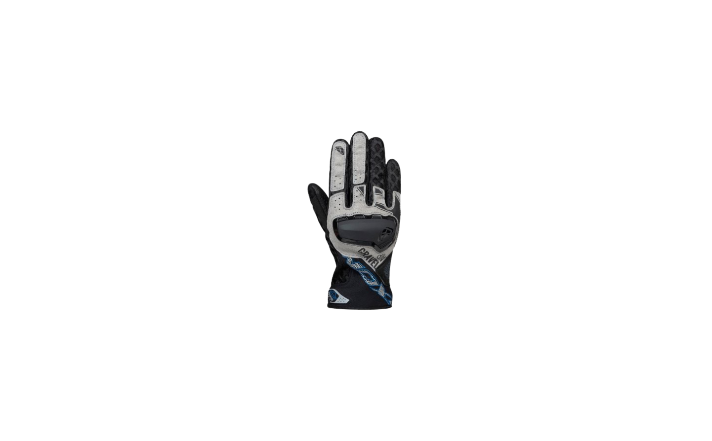 Guantes Ixon Gravel Air Negro Gris Azul  300111079-1044