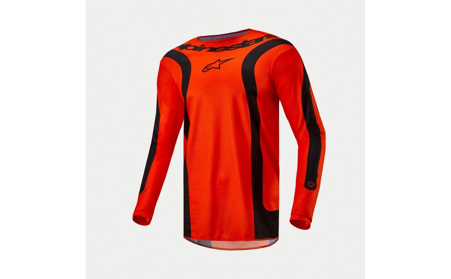 Camiseta Alpinestars Fluid Lurv Naranja Negro  3762024-411