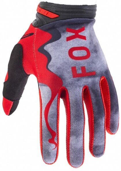 Guantes Fox 180 Atlas Gris Rojo  31311-037