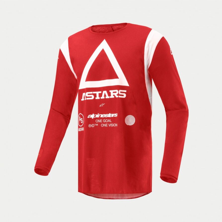 Camiseta Alpinestars Techdura Rojo Brillo  3764524-3010