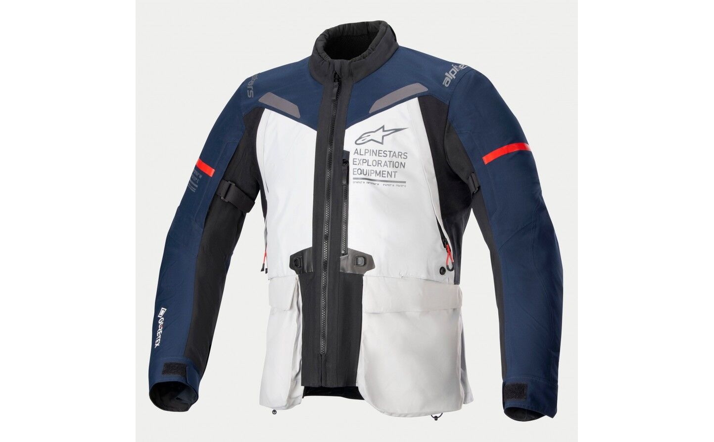 Chaqueta Alpinestars T-7 2L Gore-Tex Gris Azul Oscuro Negro  3604124-9174