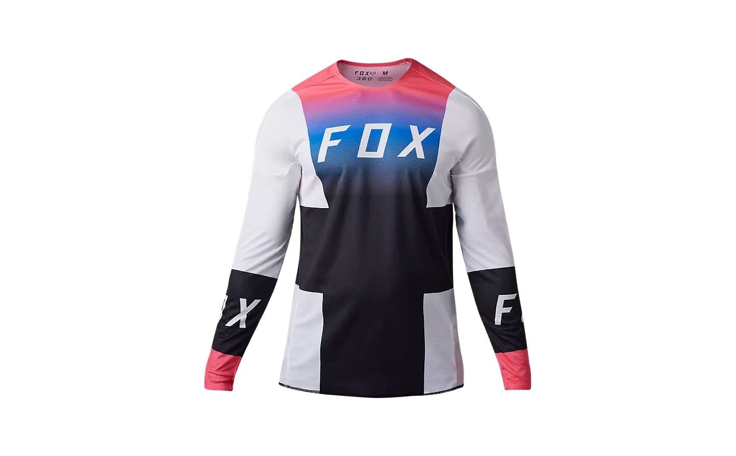 Camiseta Fox 360 Horyzn Blanco Negro  30448-018