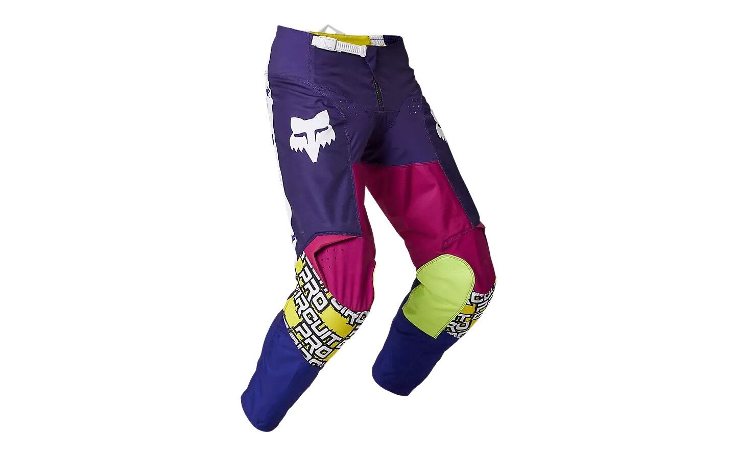 Pantalón Fox Pro Circuit 180 Blanco Azul  30854-059