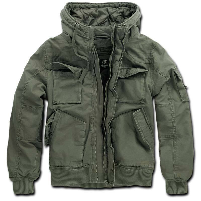 Brandit Bronx Chaqueta - Verde (M)