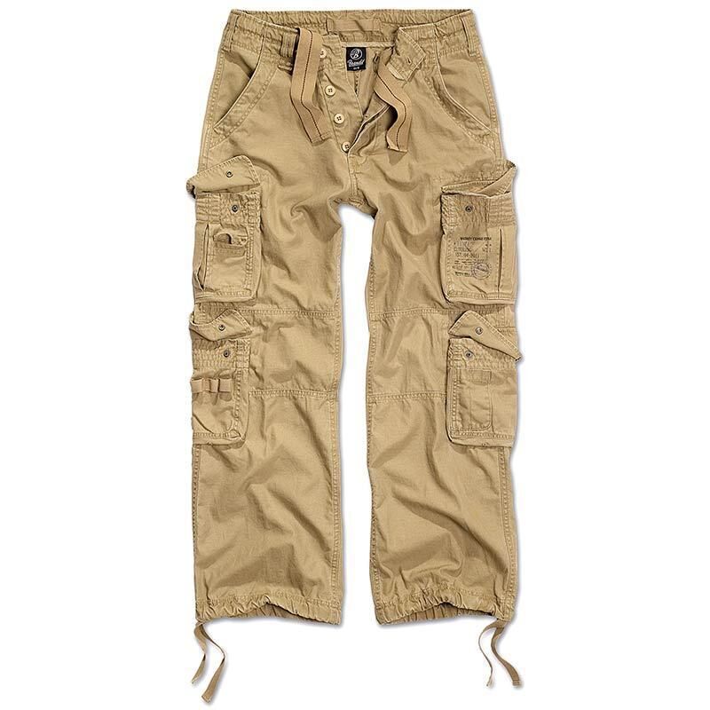 Brandit Pure Vintage Pantalones - Beige (2XL)