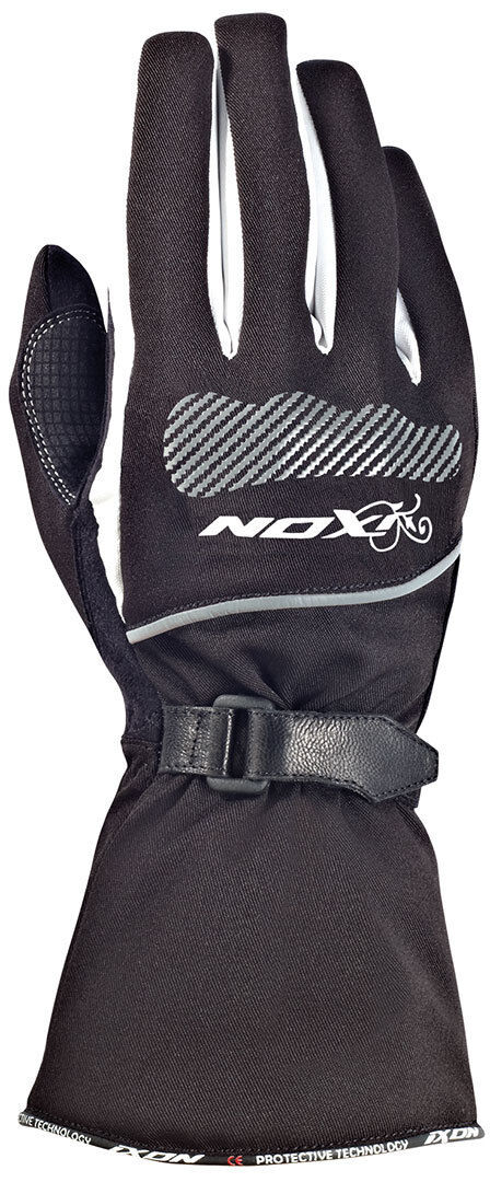 Ixon Pro Spy HP Guantes de motocicleta para damas - Negro Blanco (XL)