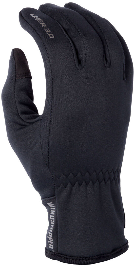 Klim Liner 3.0 Bajo guantes - Negro (XL)