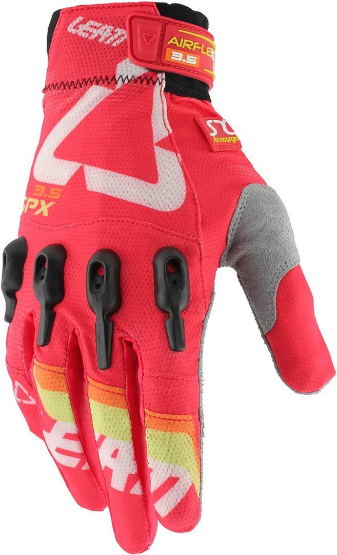 Leatt GPX 3.5 X-Flow Guantes - Rojo (XS)