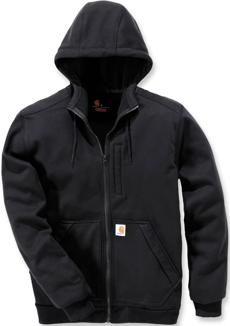 Carhartt Wind Fighter Zip Sudadera con capucha - Negro (L)