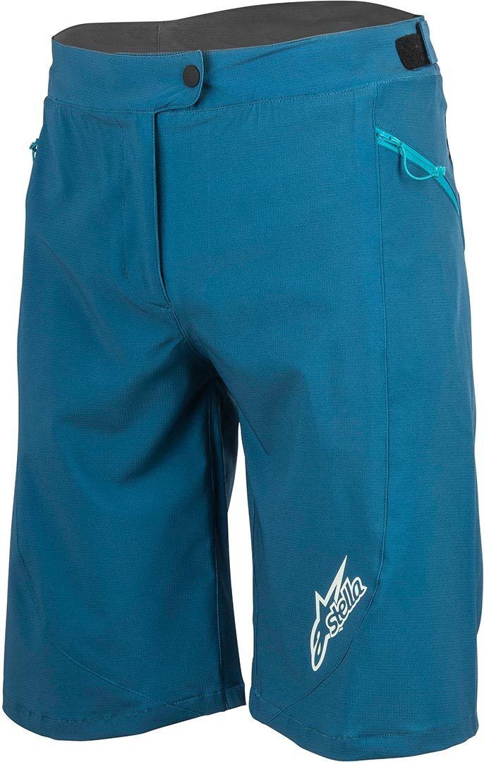Alpinestars Stella Pathfinder Pantalones cortos para bicicletas para damas - Azul (28)