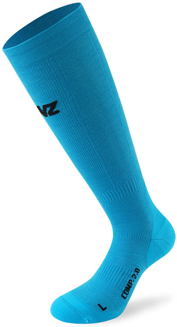 Lenz Compression 2.0 Merino Calcetines - Azul (L)