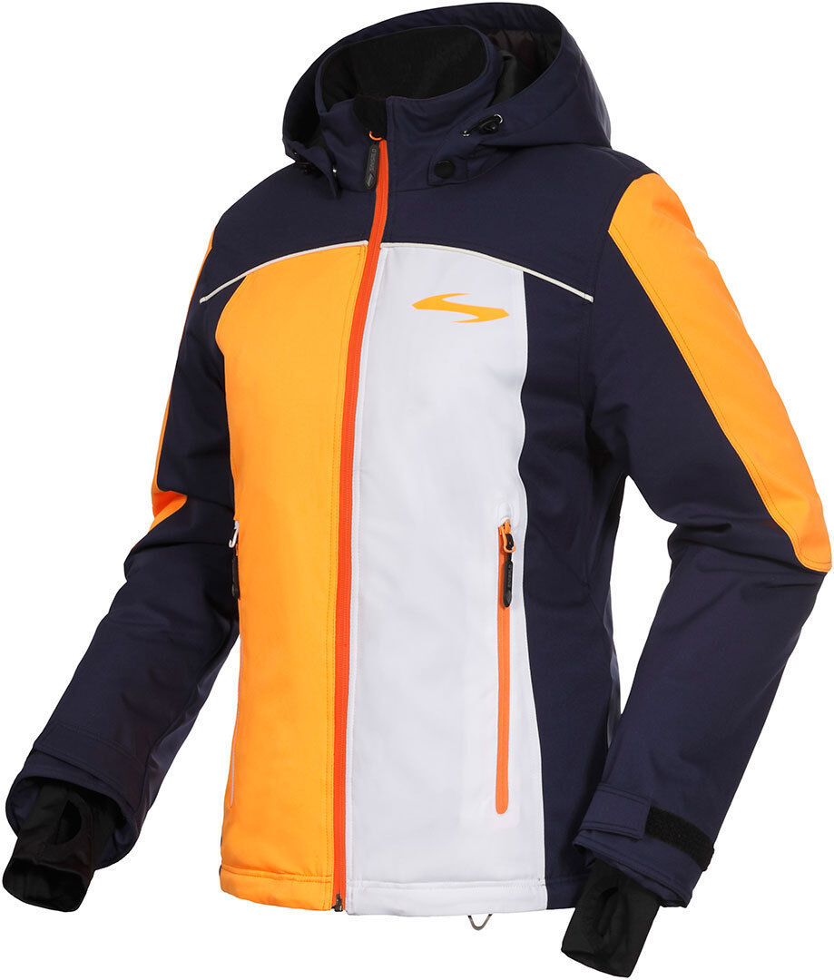 Sinisalo Tekla Chaqueta para motonieve para damas - Negro Blanco Naranja (46)