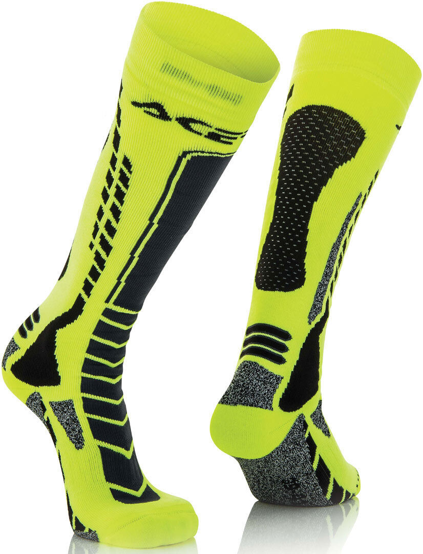 Acerbis MX Pro Calcetines - Negro Amarillo (S M)