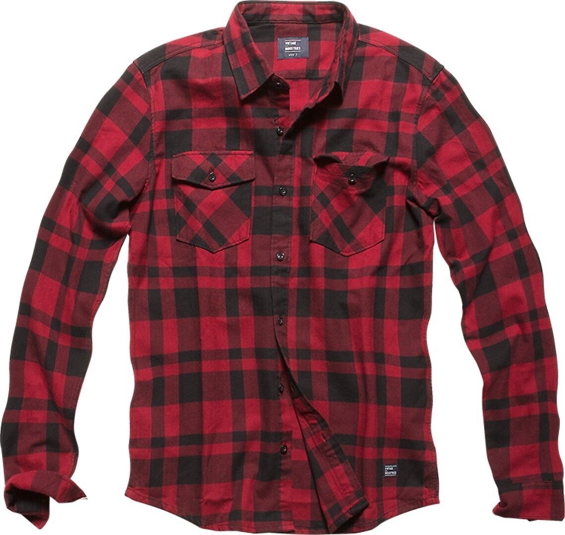 Vintage Industries Austin Camiseta - Rojo (L)
