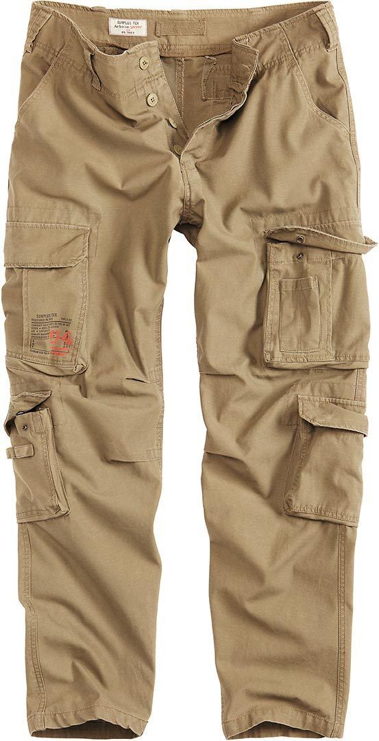 Surplus Airborne Slimmy Pantalones - Beige (M)