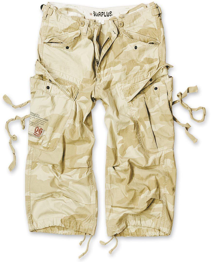 Surplus Engineer Vintage 3/4 Pantalones cortos - Beige (M)
