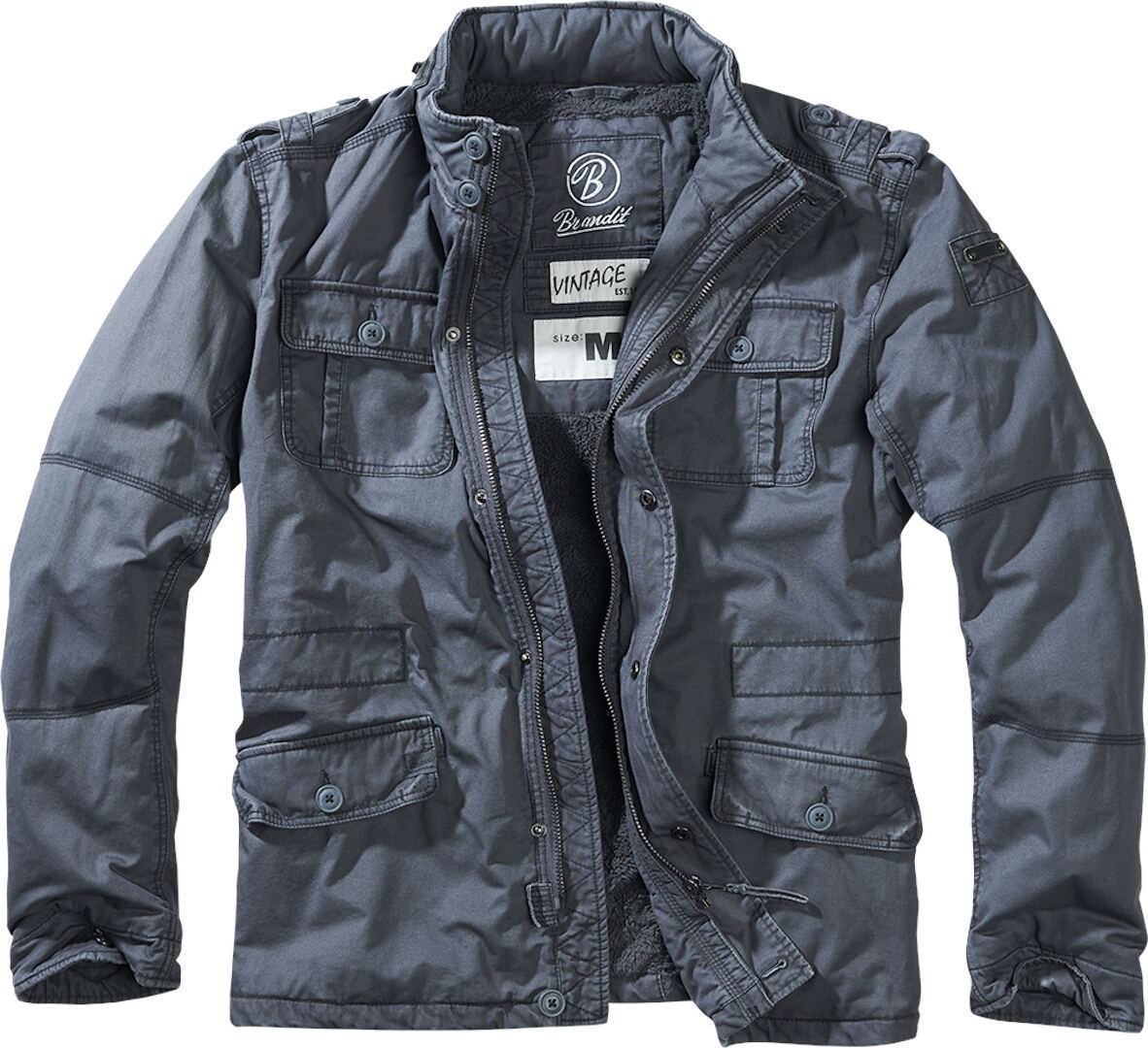 Brandit Britannia Winter Chaqueta - Azul (M)