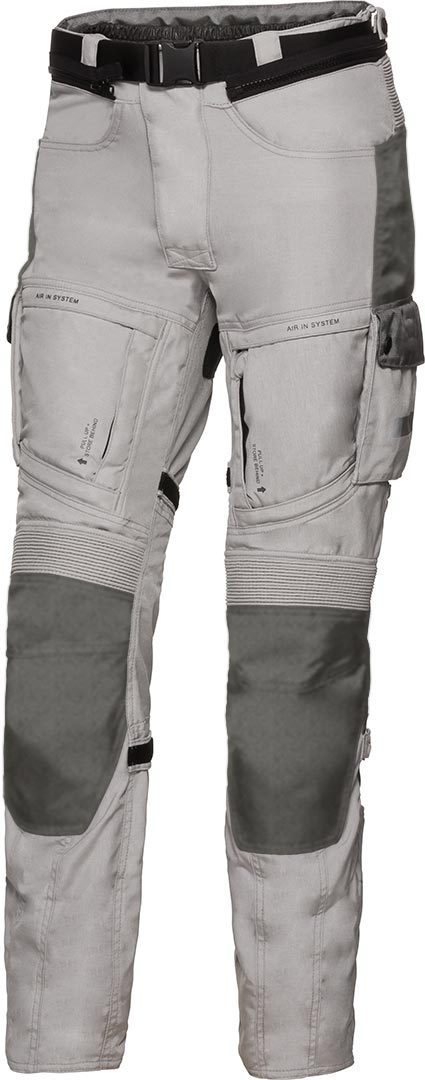 IXS X-Tour LT Montevideo-Air 2.0 Pantalones Textiles para Motocicletas - Gris (XL)