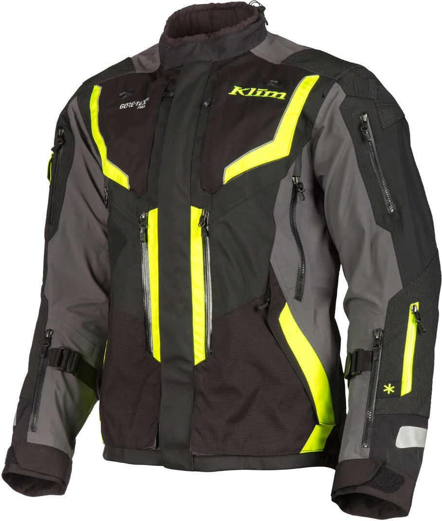 Klim Badlands Pro Chaqueta textil de motocicleta - Amarillo (S)