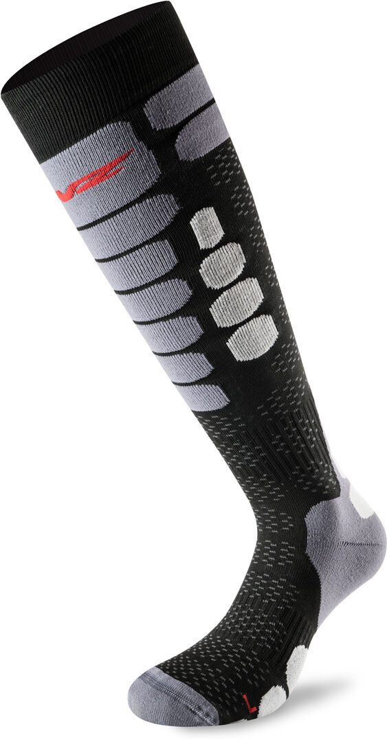 Lenz Skiing 5.0 Calcetines - Negro Gris (45 46 47)