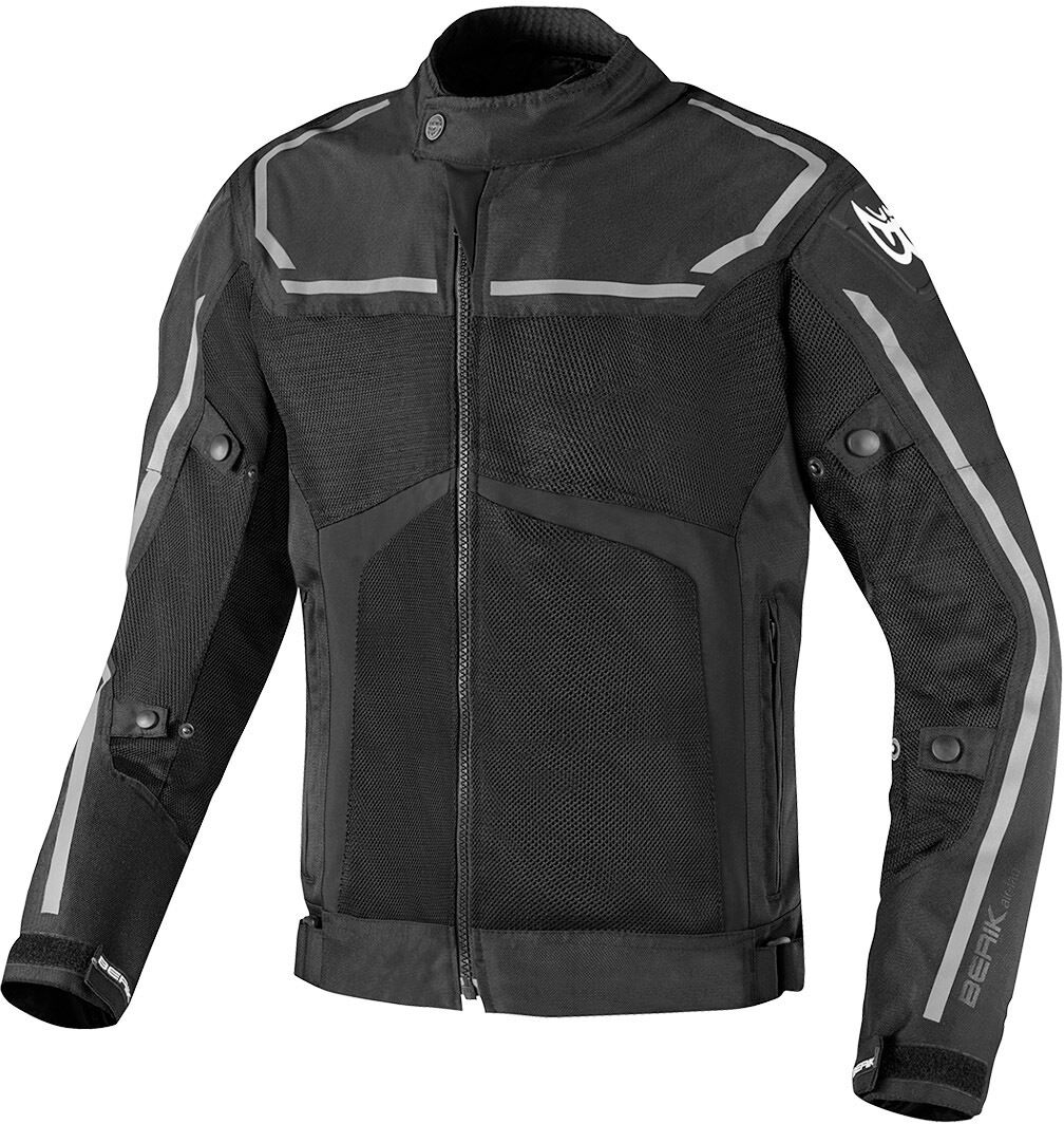 Berik Sonic Chaqueta de moto textil - Negro (58)