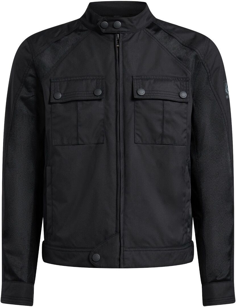 Belstaff Temple Chaqueta de moto textil - Negro (M)