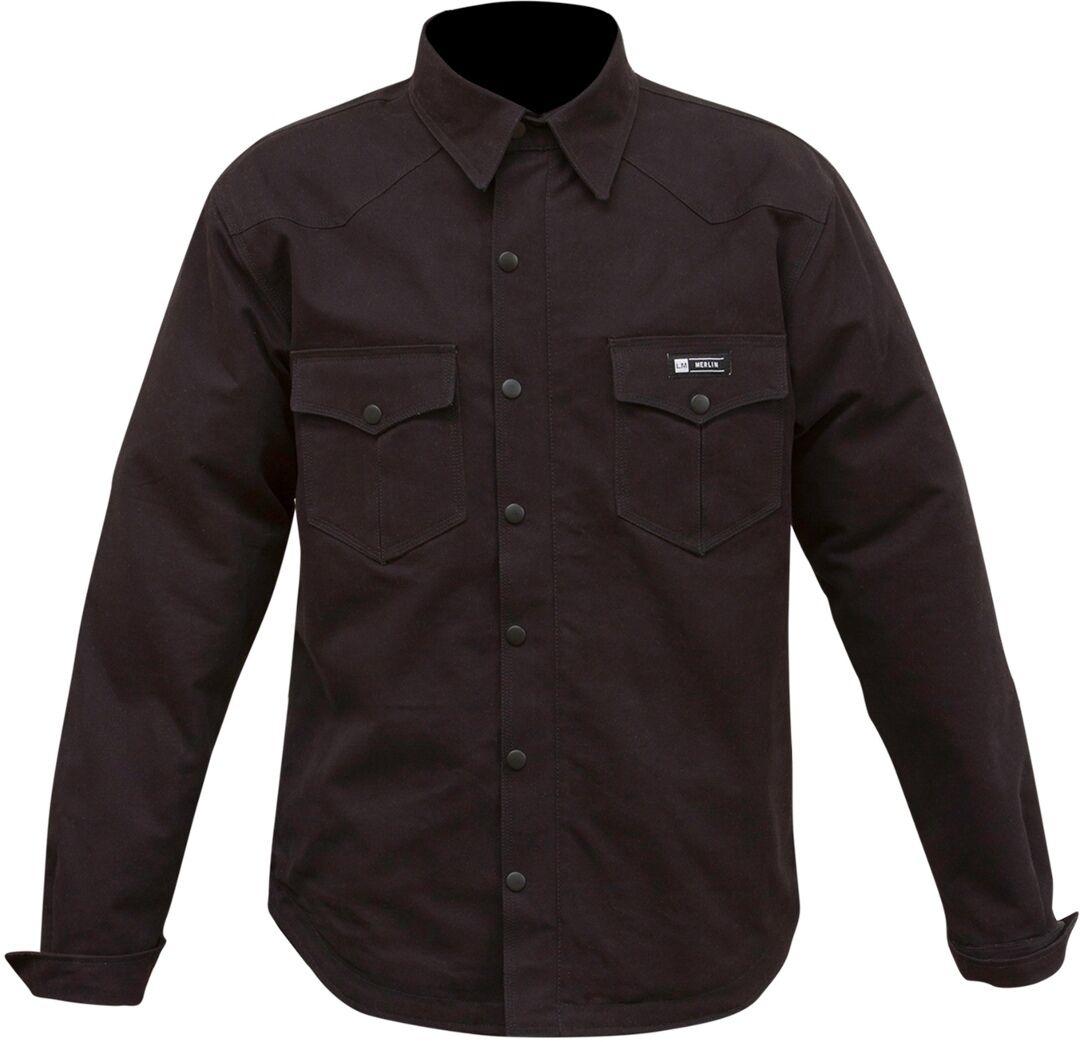 Merlin Hayes Motorcycle Camisa de motocicleta - Negro (S)