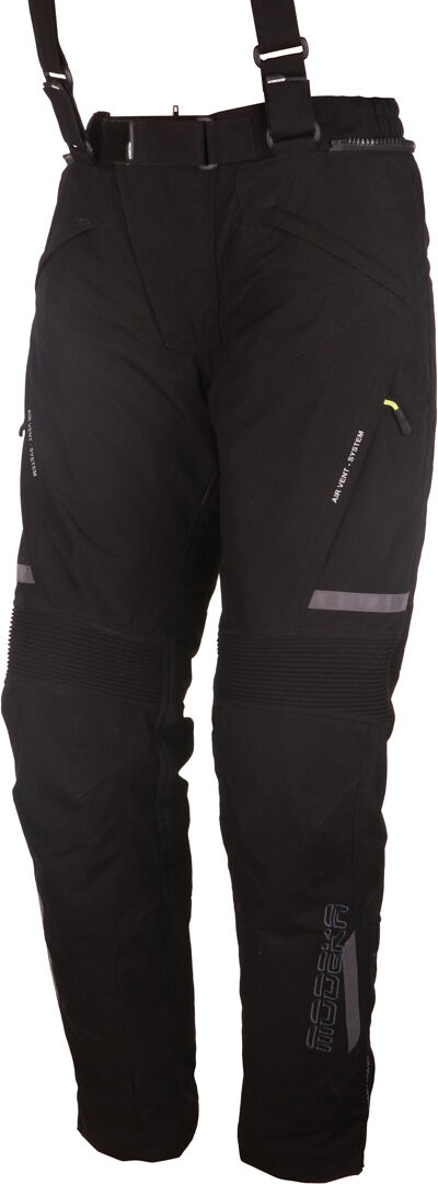 Modeka Baxters Pantalones Textiles para Motocicletas - Negro (6XL)