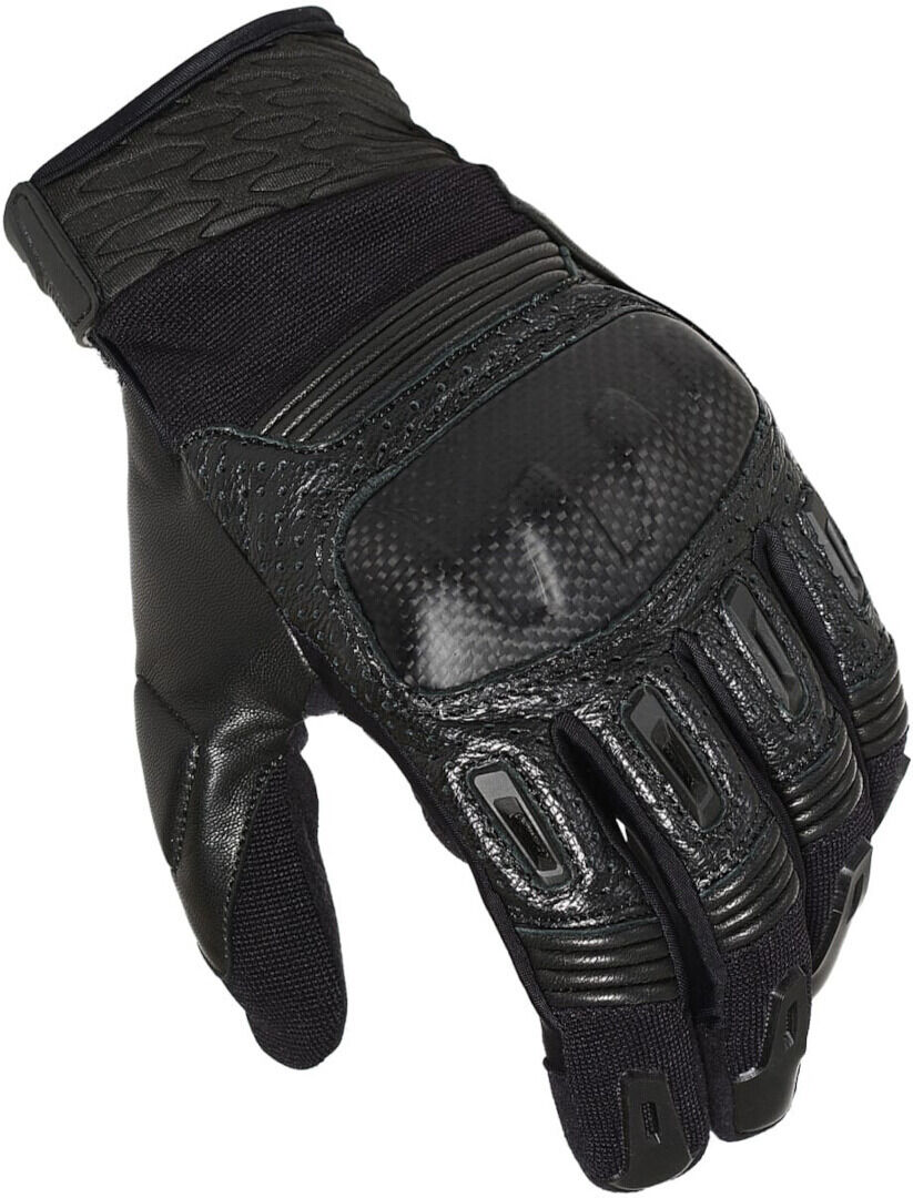 Macna Rime Guantes de moto perforados - Negro (XL)