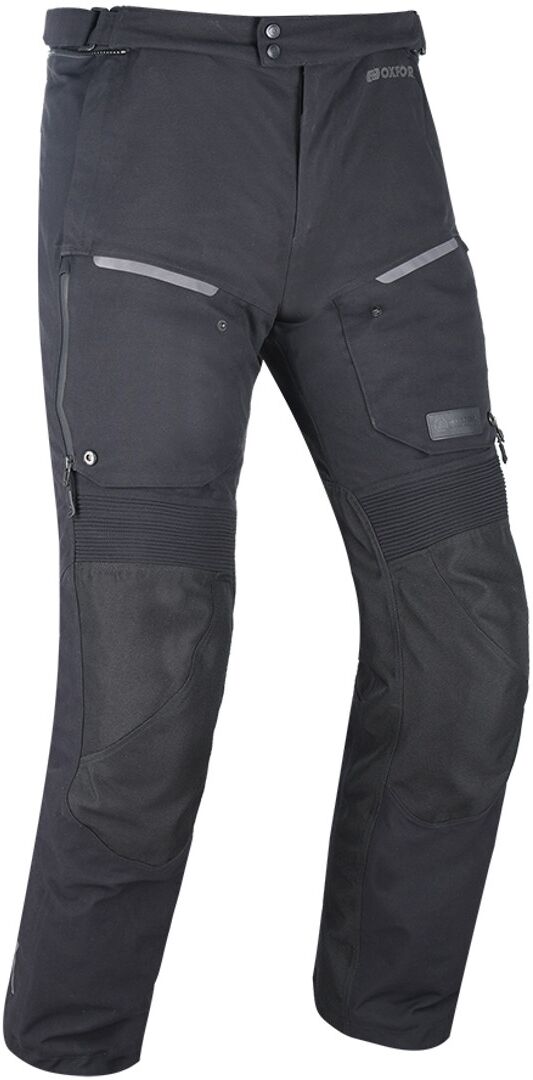 Oxford Mondial Pantalones Textiles para Motocicletas - Negro (S)