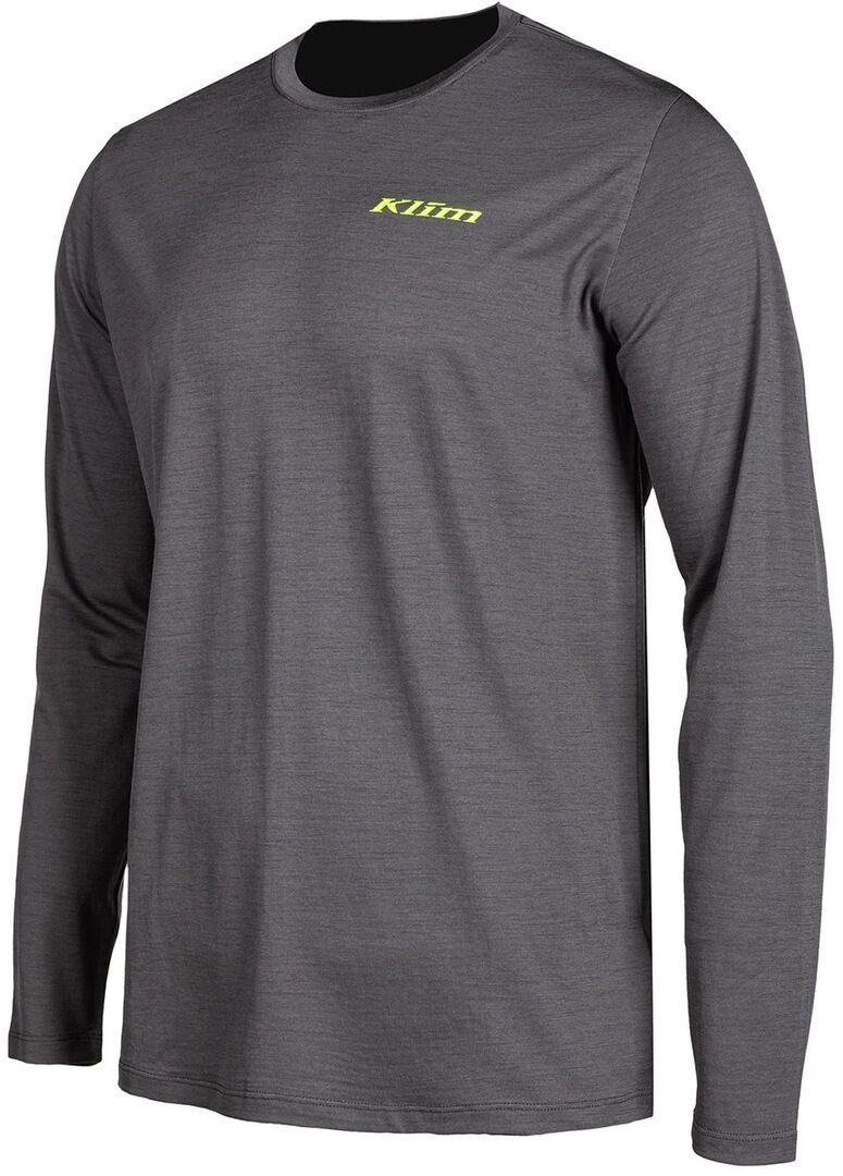 Klim Teton Merino Wool Camiseta funcional - Negro Gris (XL)