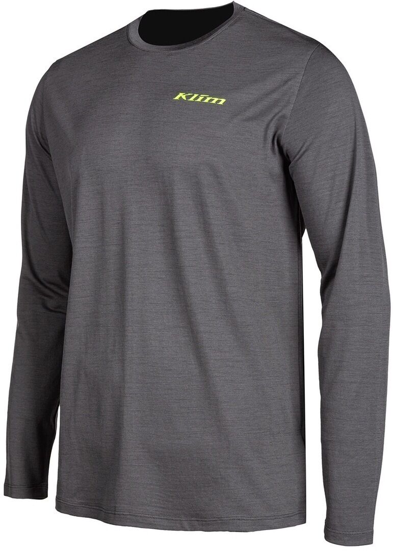 Klim Teton Merino Wool Camiseta funcional - Negro Gris (L)