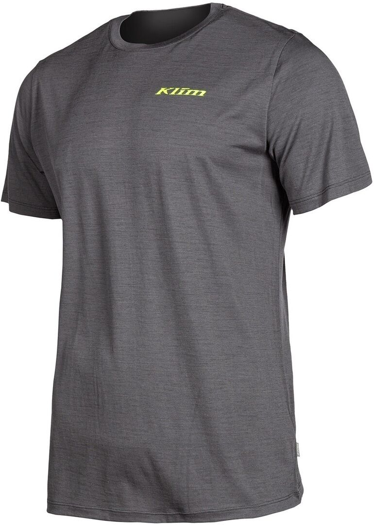 Klim Teton Merino Wool Short Camiseta funcional - Gris (XL)