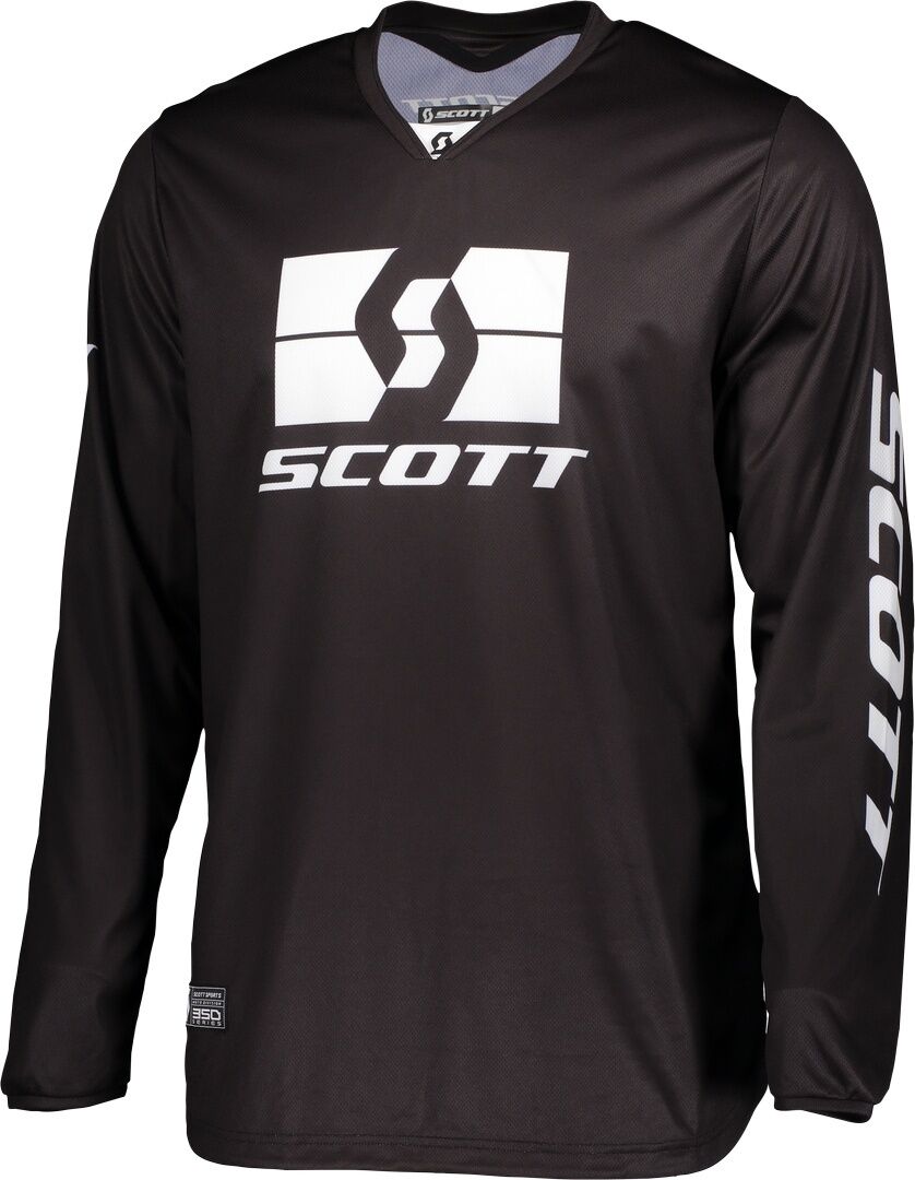 Scott 350 Swap Jersey de Motocross - Negro (L)